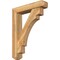 Ekena Millwork Merced Craftsman Rough Sawn Bracket w/ Offset Brace, Western Red Cedar, 6"W x 28"D x 36"H BKT0604X28X36MRC04RWR - alternate 1
